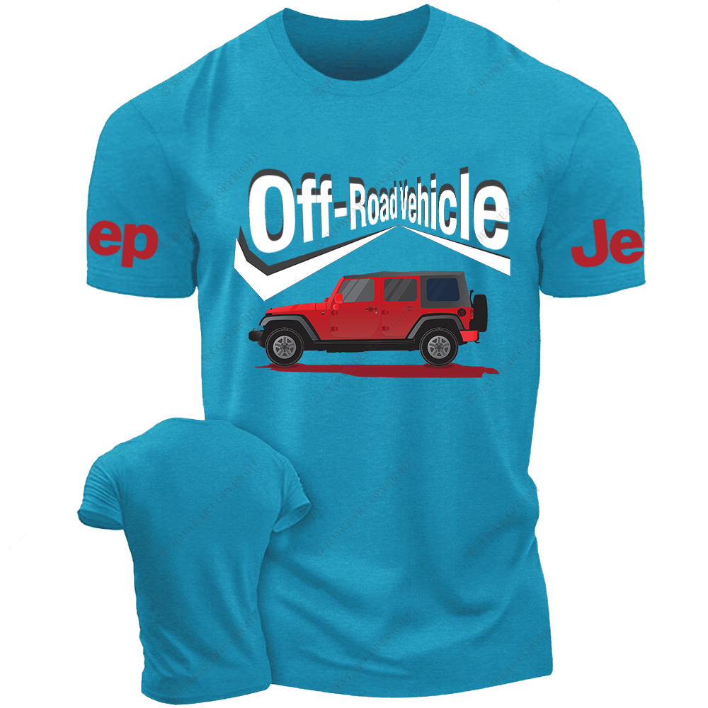 Off-Road Adventure Red Vehicle Jp T-Shirt
