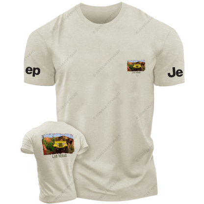 Hawaii Las Vegas Cactus Desert Quad JP T-Shirt
