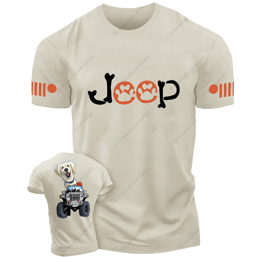 Colorful Funny Pets Cartoon Dog Jp T-Shirt