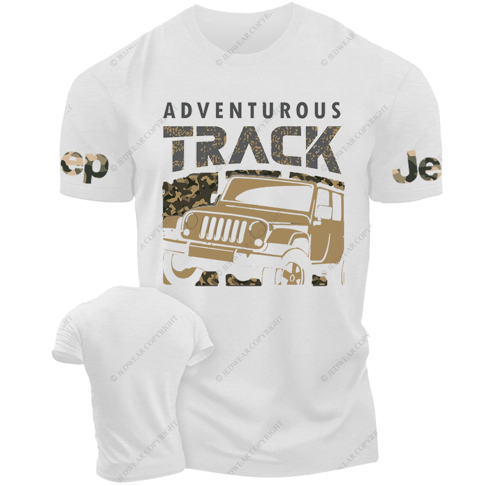 Adventurous Track Camouflage Color Jp T-Shirt