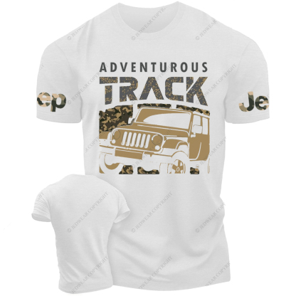 Adventurous Track Camouflage Color Jp T-Shirt