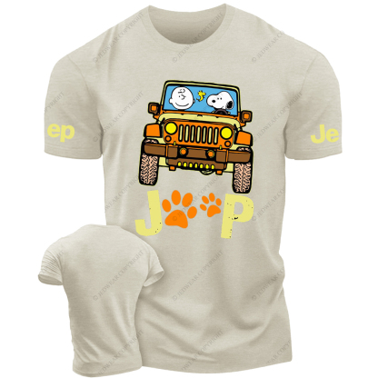 The Puppy And  Owner Are Driving  JP T-Shirt