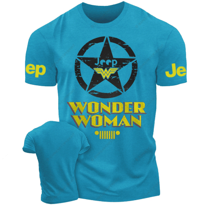 Wonder Woman Military Star Jp T-Shirt