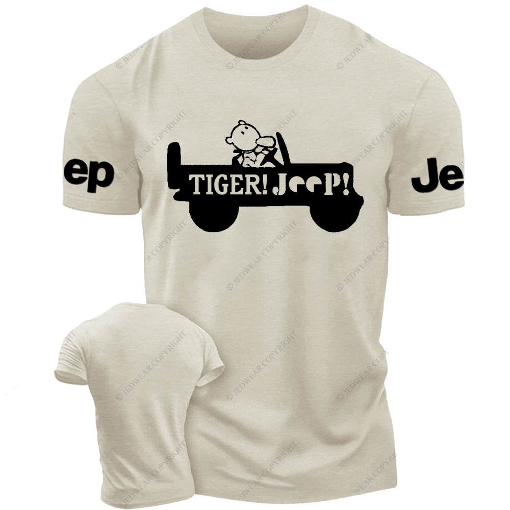 Tiger Driving A Car Jp T-Shirt