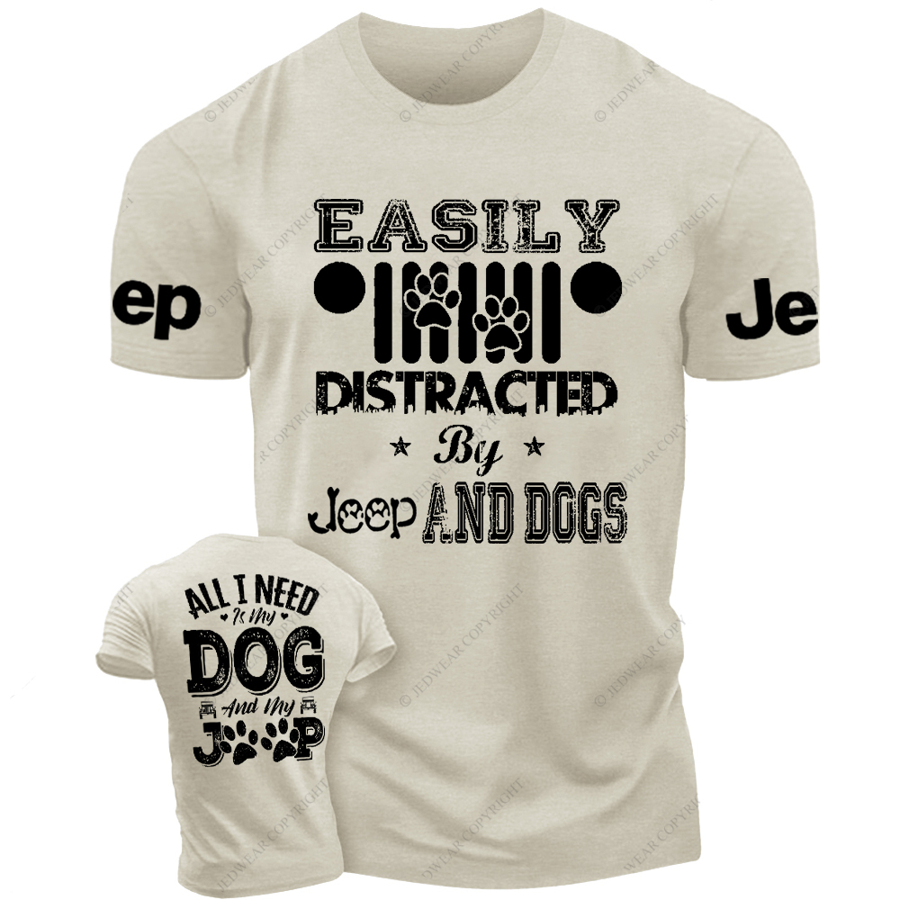 All I Need Is My Dog And My Car Jp T-Shirt