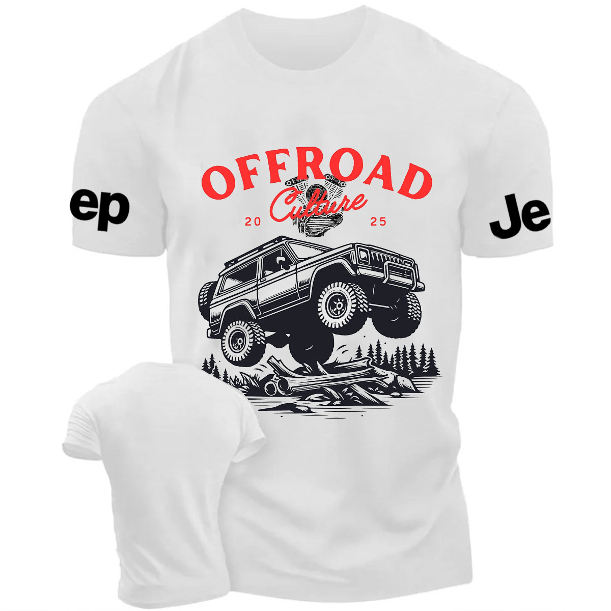 Classic Offroad Culture Jp Printed T-Shirt