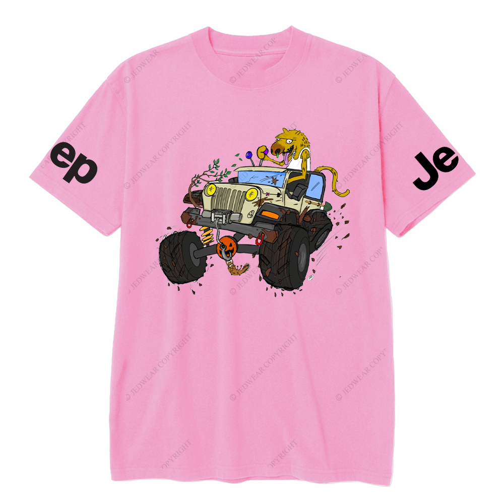 Wolf Is Driving Branches Mud Spots JP T-Shirt