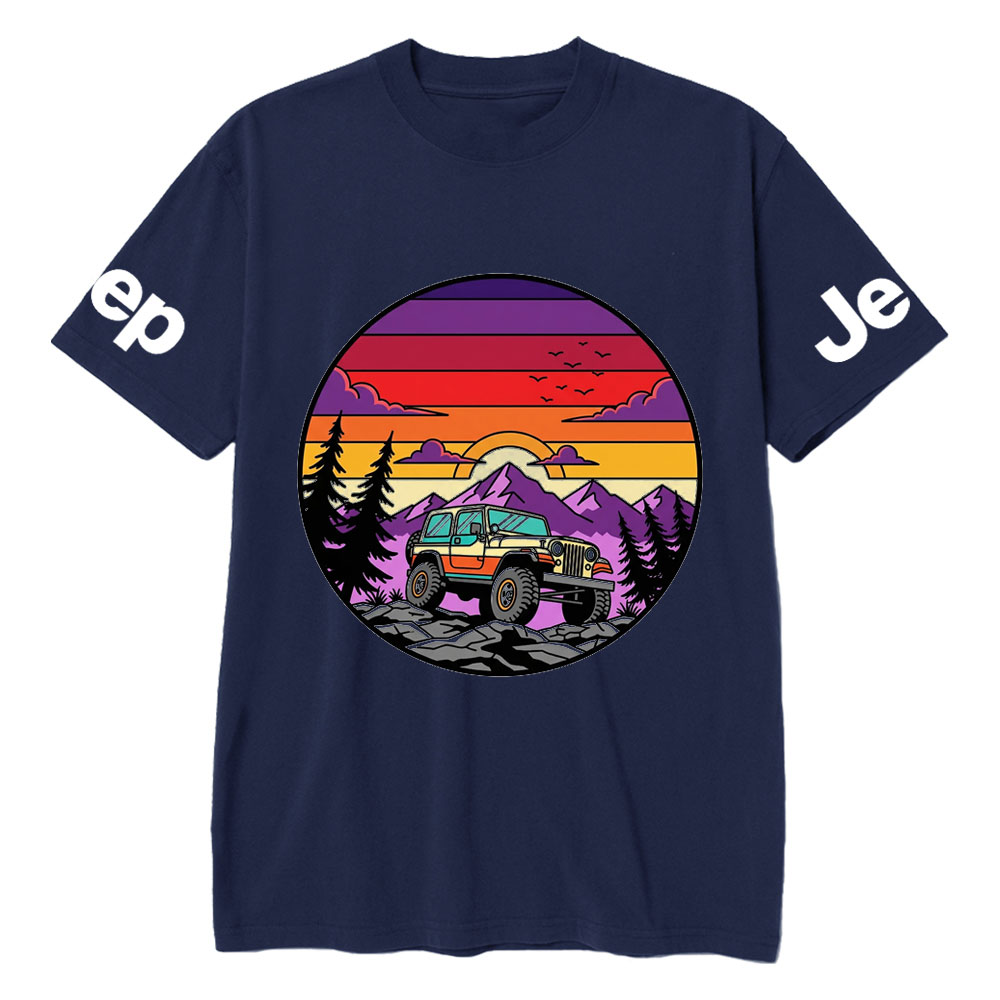Vibrant Rugged Offroad Printed Jp T-Shirt