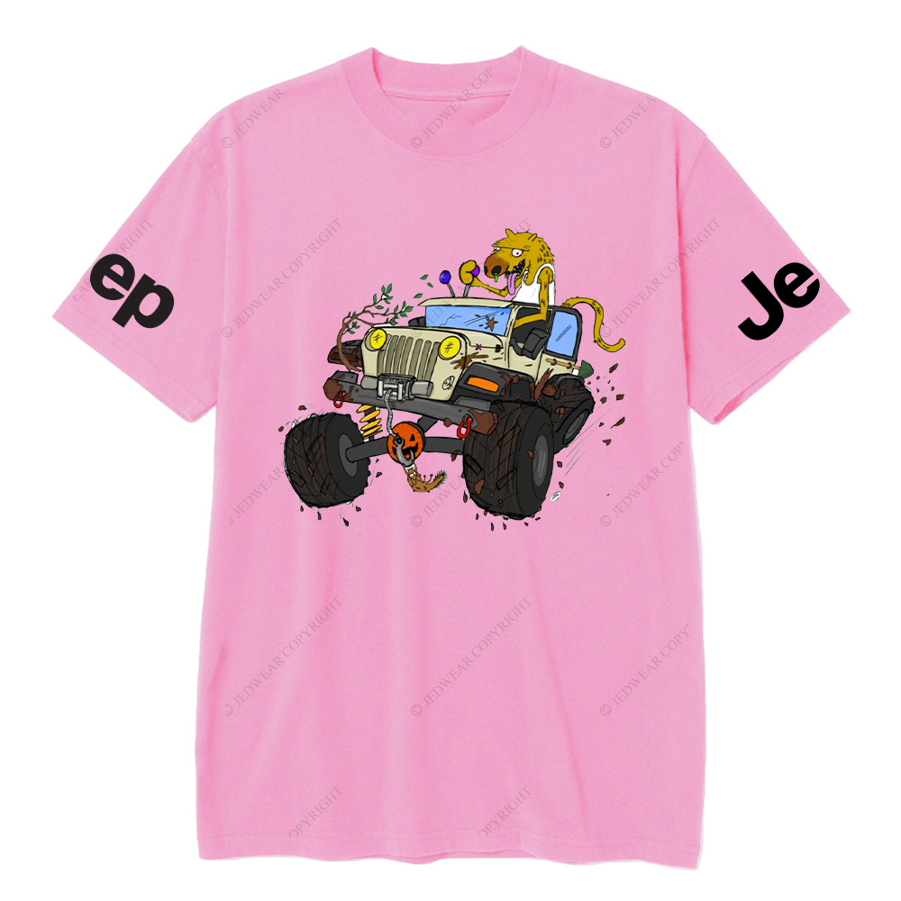 Wolf Is Driving Branches Mud Spots JP T-Shirt