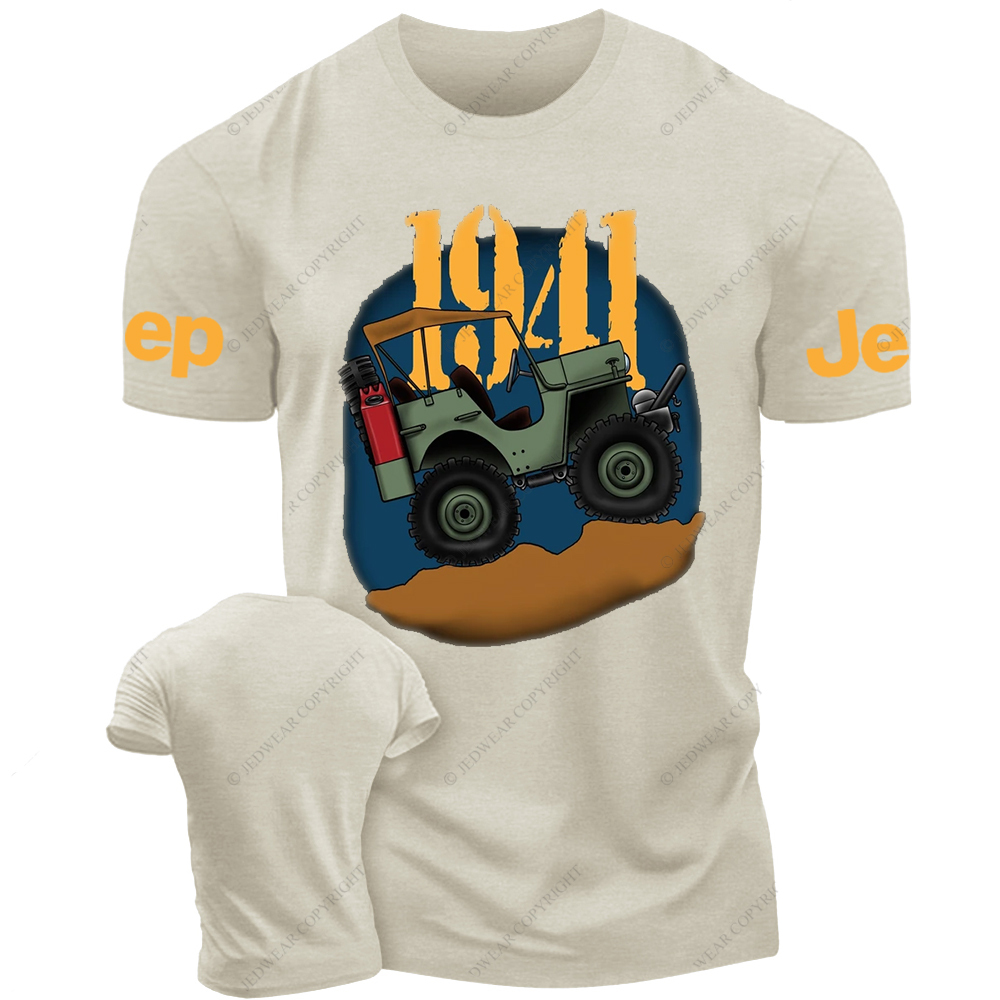 Cartoon 1941 Off-Road Vehicle Jp T-Shirt