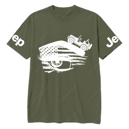 American Flag Eyes Silhouette Jp T-Shirt