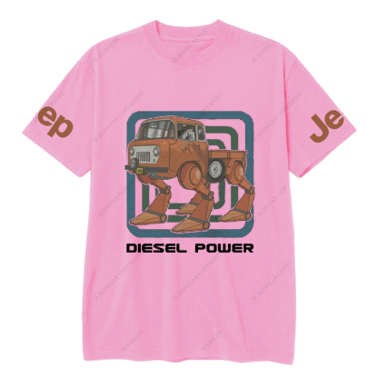Funny Style Diesel Power Red  Four Wheeler JP T-Shirt