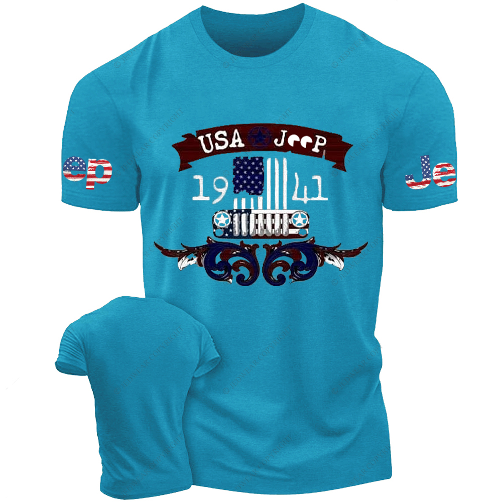 USA American Flag Military Star 1941 Jp T-Shirt