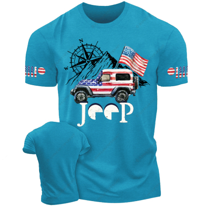 American Flag Compass Jp T-Shirt