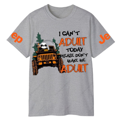 I Can't Adult Today Please Don't Make Me Adult Panda Jp T-Shirt
