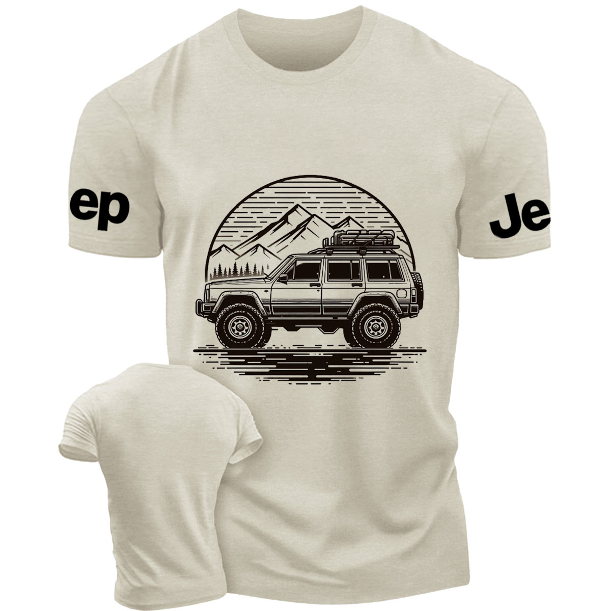Jp Cherokee XJ 4 Liter Printed T-Shirt