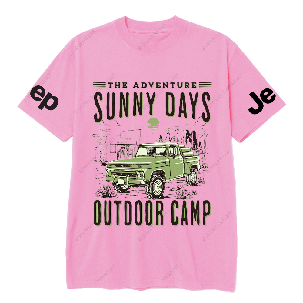 Hawaii The Adventure Summer Days Outdoor Camp JP T-Shirt