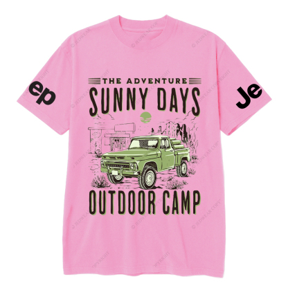 Hawaii The Adventure Summer Days Outdoor Camp JP T-Shirt