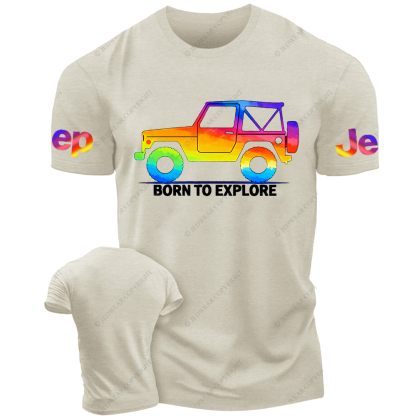 Born To Explore Jp T-Shirt