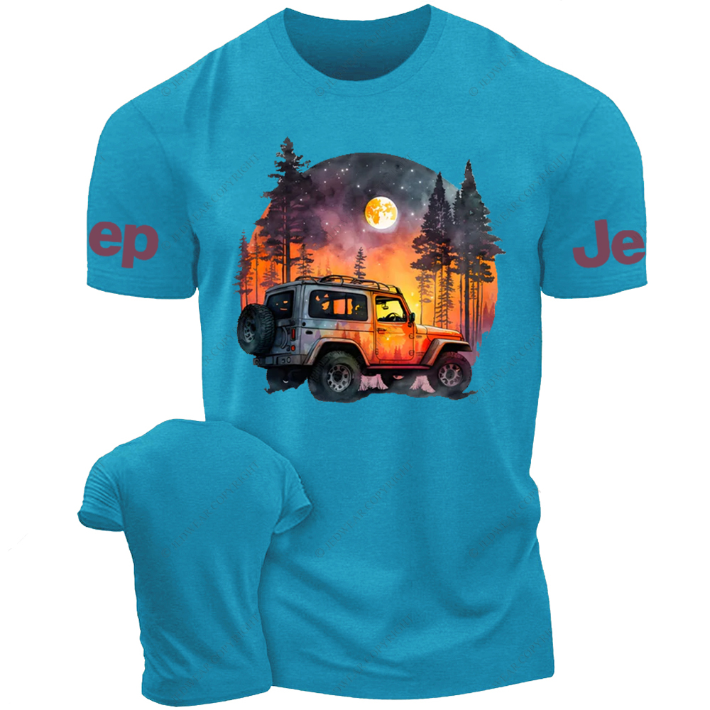 Off-Road Vehicle Full Moon Forest Jp T-Shirt