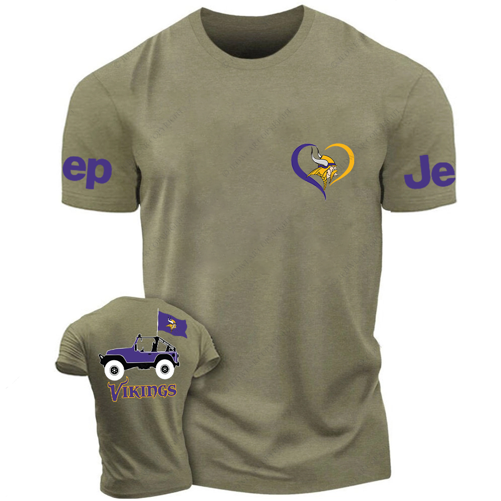 Minnesota Vikings Football Jp T-Shirt