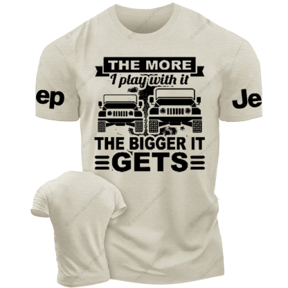 The More I Play With It The Bigger I Get Jp T-Shirt