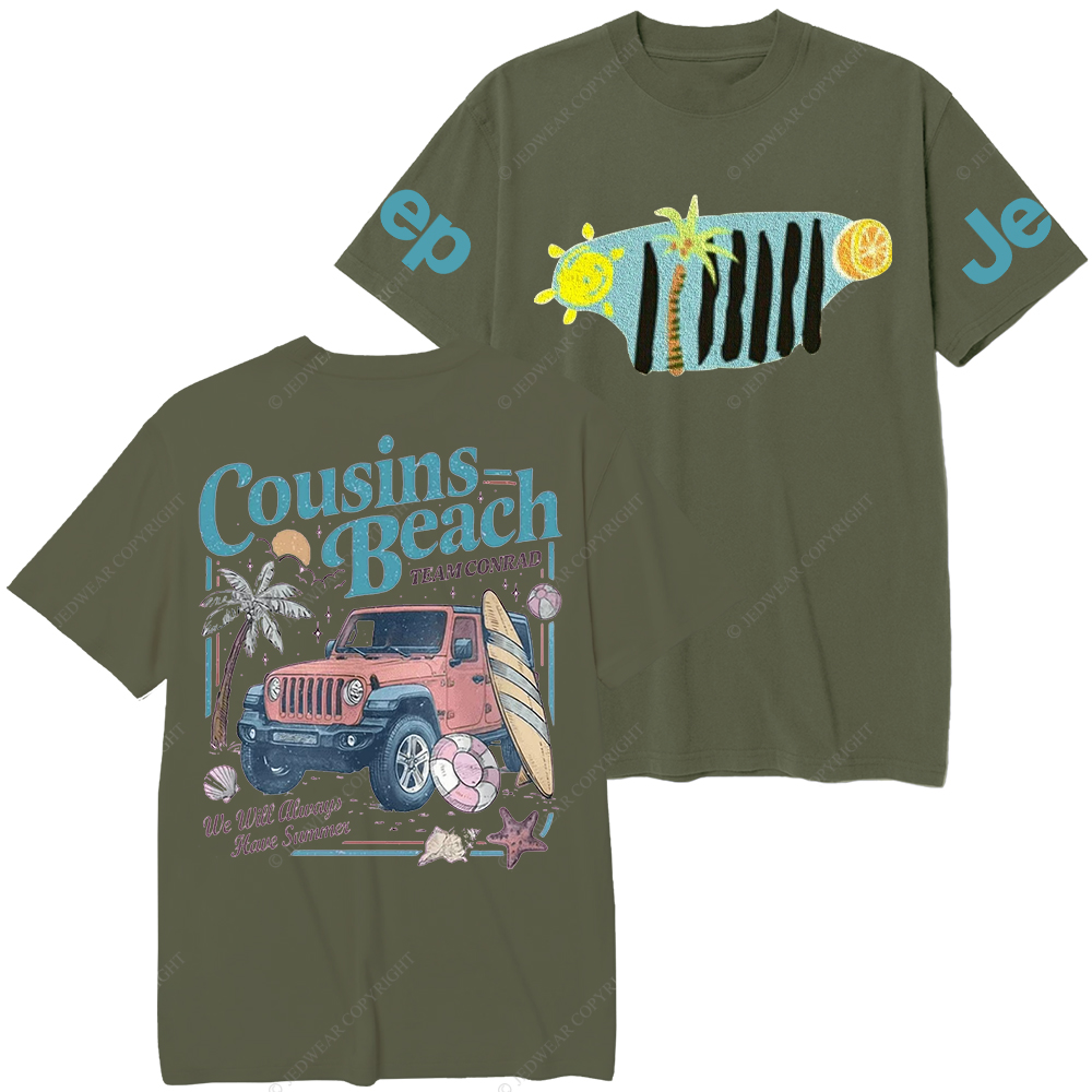 Cousins Beach Summer Vibes Surf  Endless Summer Jp T-Shirt