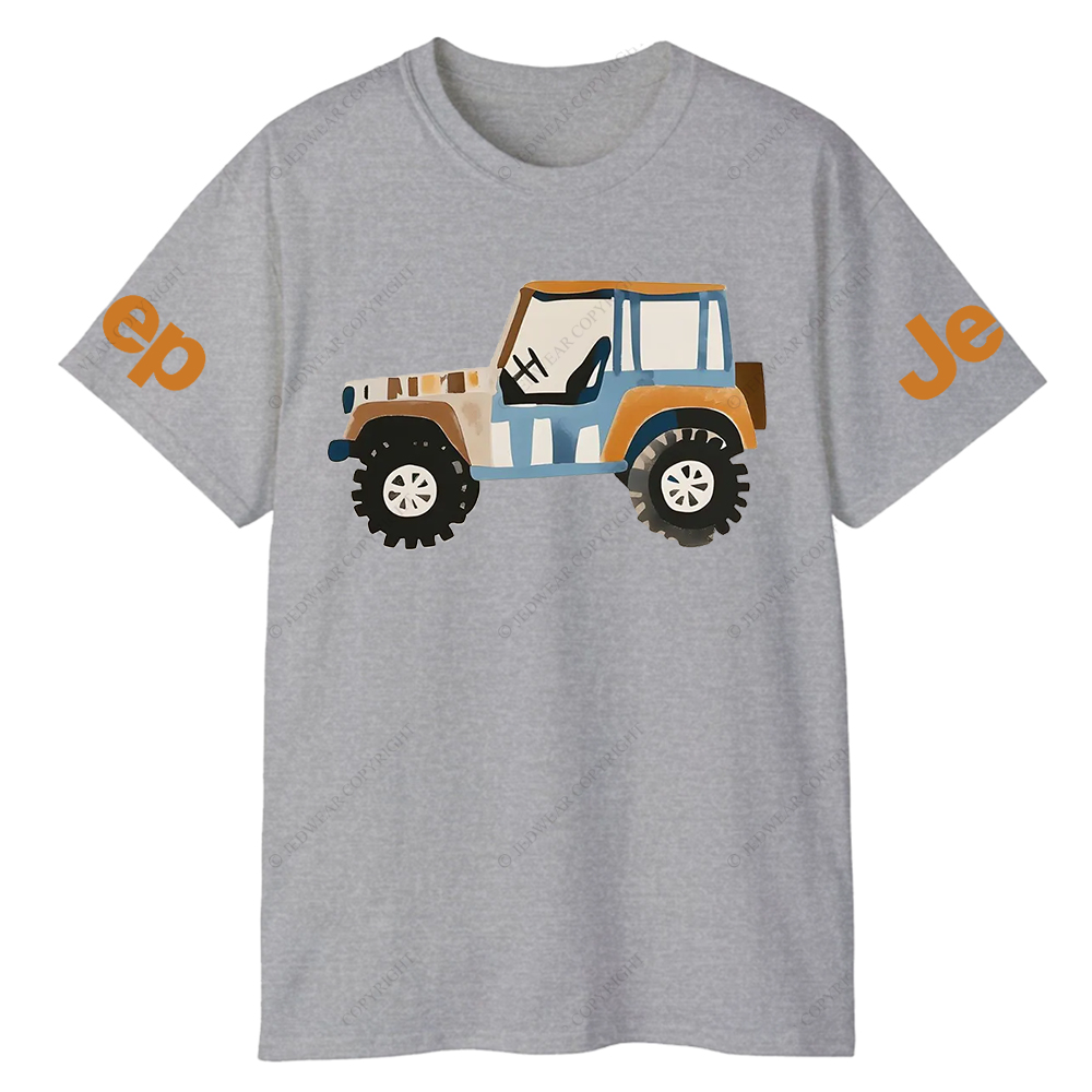 Off-Road Watercolor Car Jp T-Shirt