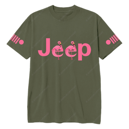 Pink Swan Flamingo Jp T-Shirt