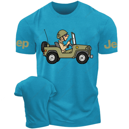 Cartoon Funny Willys Jp T-Shirt