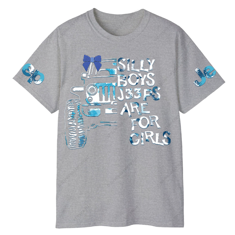 Silly Boys Cars Are For Girls Jp T-Shirt