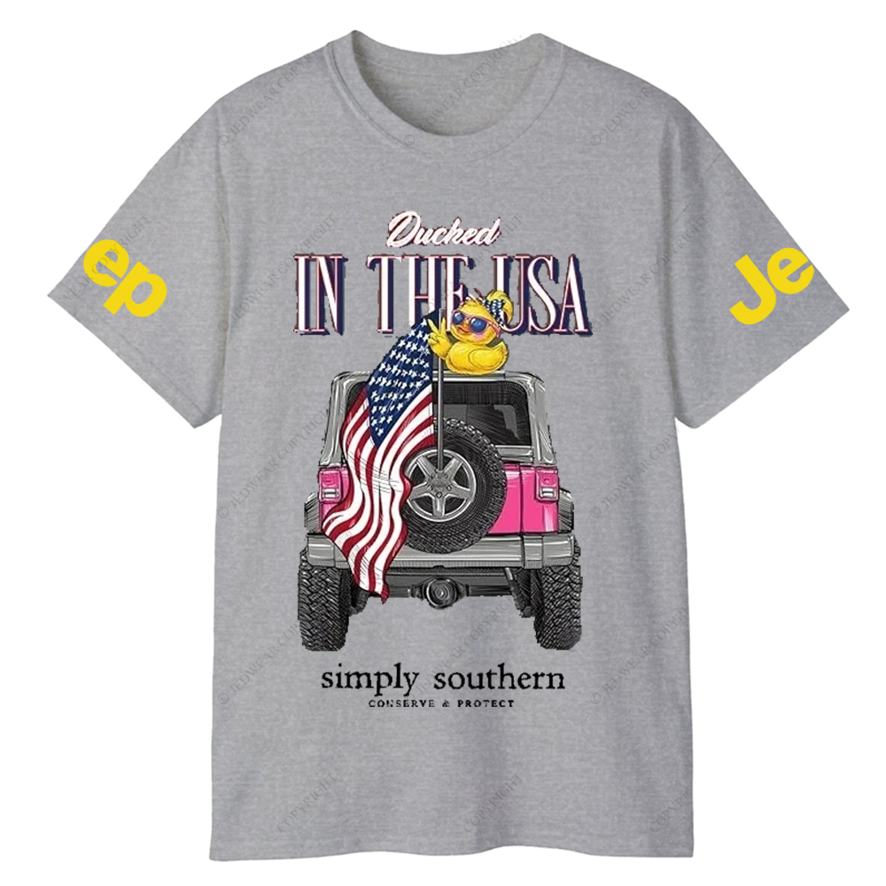 Simply Southern Rubber Duck Ducked Jp T-Shirt