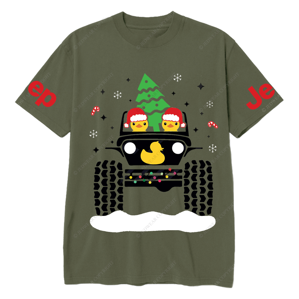 Christmas Duck Offroad Christmas Snow Jp T-Shirt