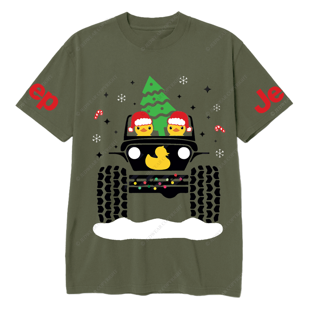 Christmas Duck Offroad Christmas Snow Jp T-Shirt