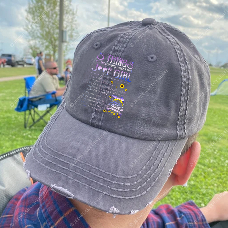 5 Things You Should Know About This Girl Jp Baseball Cap