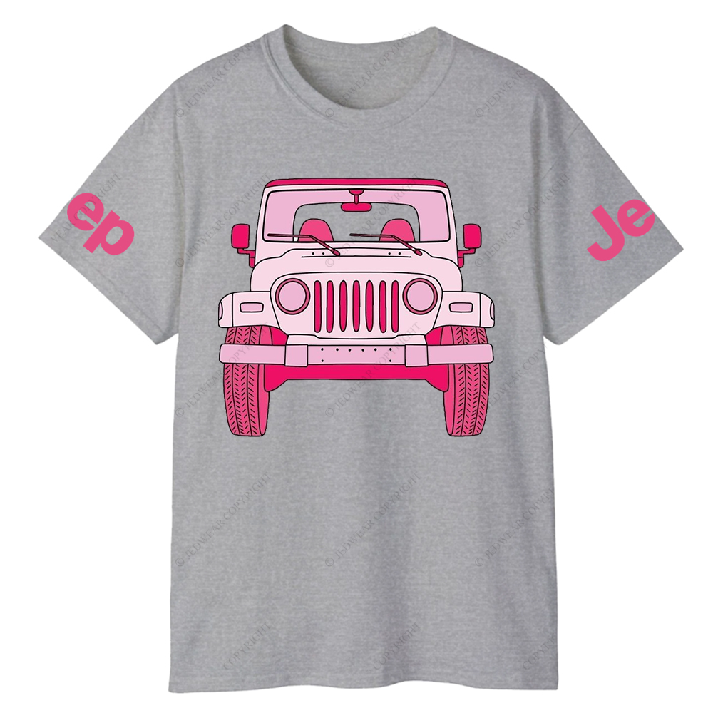 Off-Road Adventure Pink Vehicle Jp T-Shirt