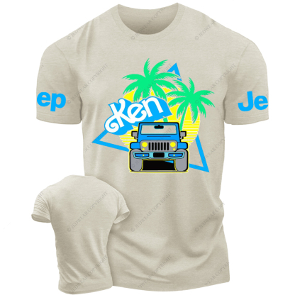 Off-Road Adventure Blue Vehicle Ken Jp T-Shirt 