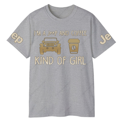 I’m A Car And Coffee Kind Of Girl Jp T-Shirt