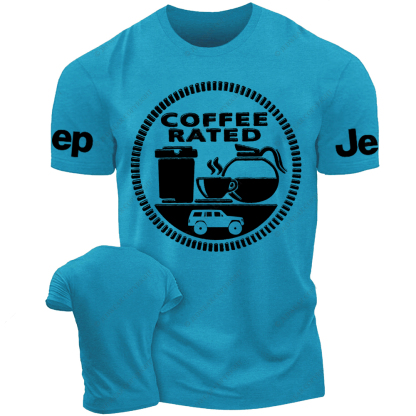 Coffee Rated 4x4 Offroad Car  Jp T-Shirt 