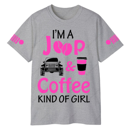 I’m A Car And Coffee Kind Of Girl Jp T-Shirt