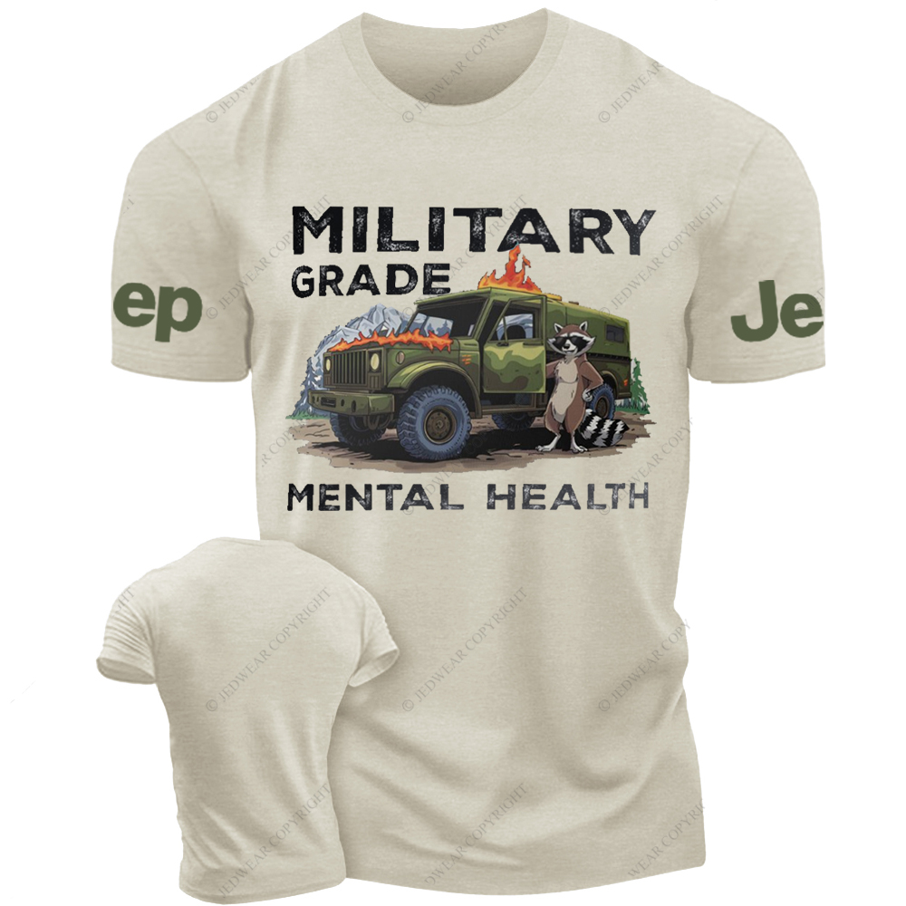 Military Grade Mental Health Jp T-Shirt 