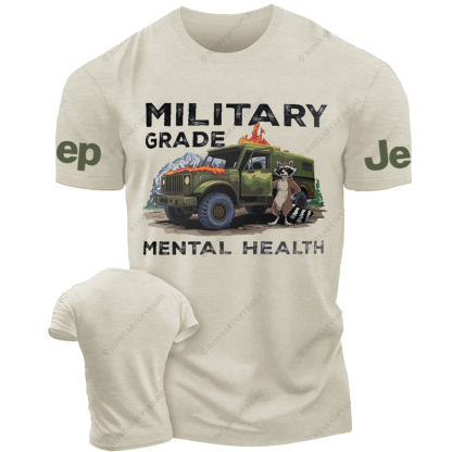 Military Grade Mental Health Jp T-Shirt 
