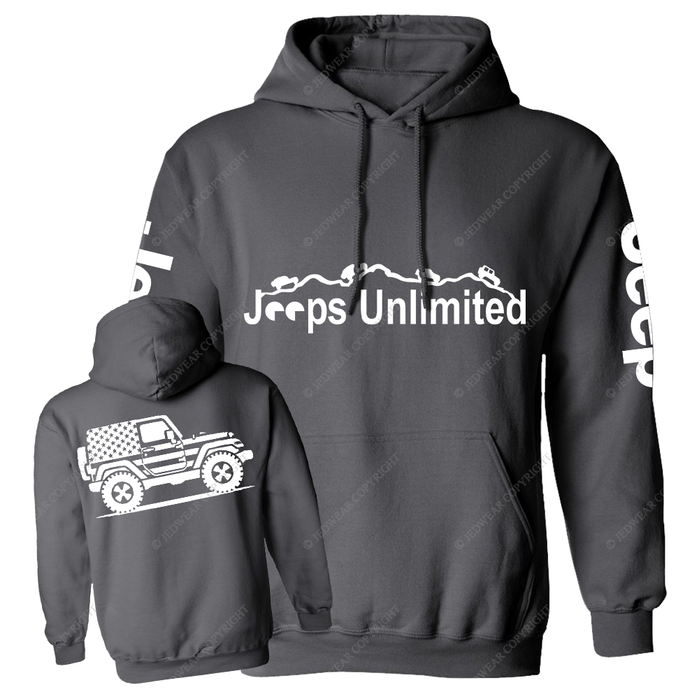 American Flag Unlimited Jp Casual Hoodie