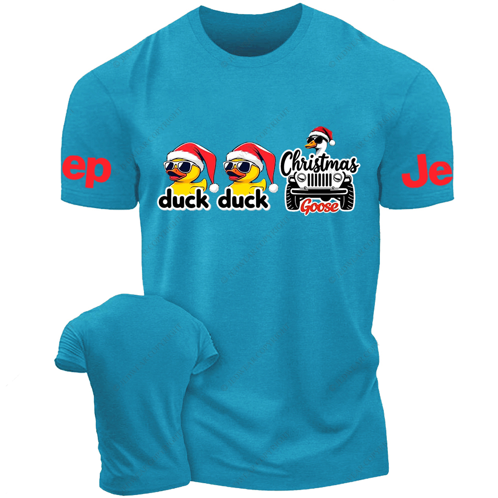 Duck Silly Goose Offroad 4x4 Christmas Jp T-Shirt 