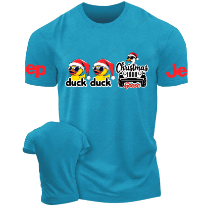 Duck Silly Goose Offroad 4x4 Christmas Jp T-Shirt 