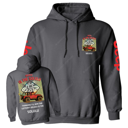  Delulu Is the Solulu Jp Casual Hoodie