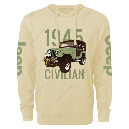 Civilian CJ Since 1945 Jp  Lightweight Hoodie