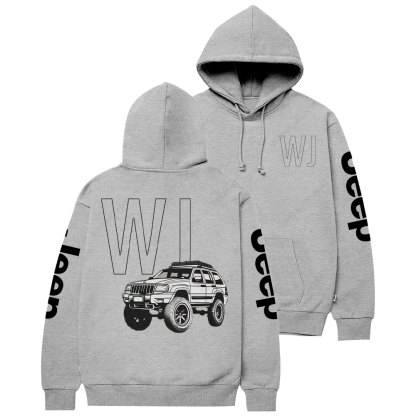 WJ Off-Road Adventure Vehicle Jp Casual Hoodie
