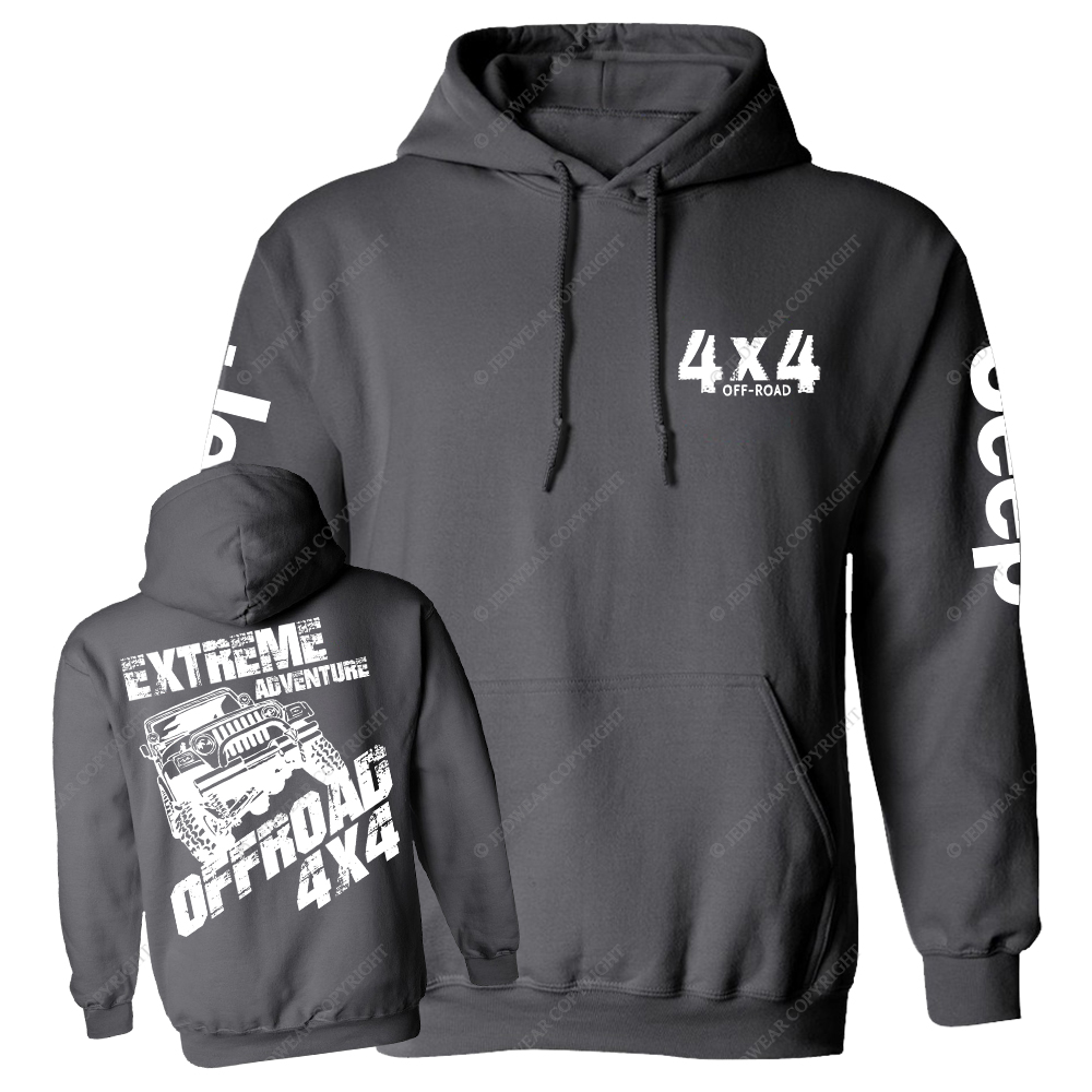 Extreme Adventure Offroad 4x4 Jp Casual Hoodie
