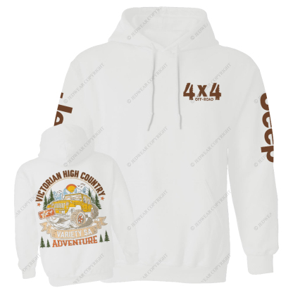 Victorian High Country 4x4 Adventage Jp Casual Hoodie